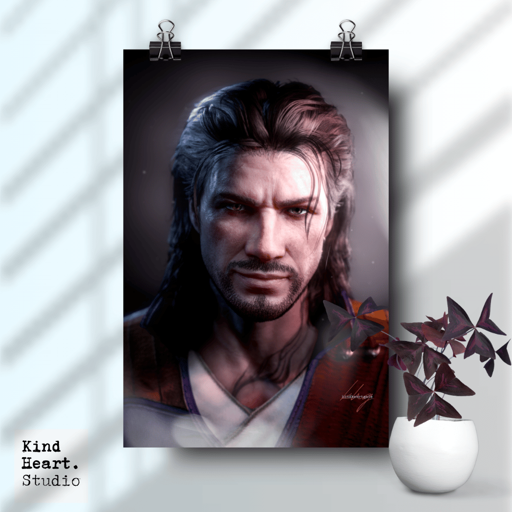 Gale. Iconic Portrait | Poster