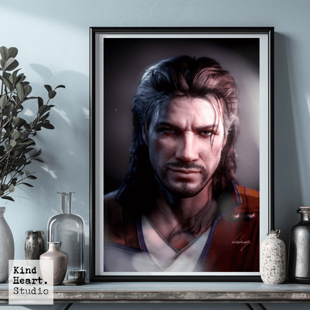 Gale. Iconic Portrait | Poster